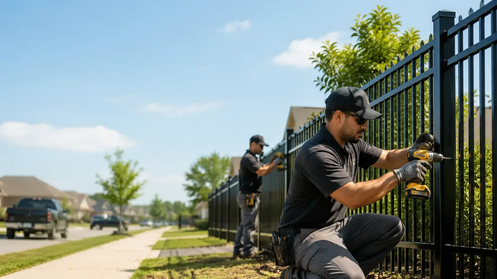 Metal Fence Installation in La Salle, MI